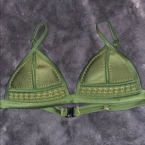 Green Triangl Top